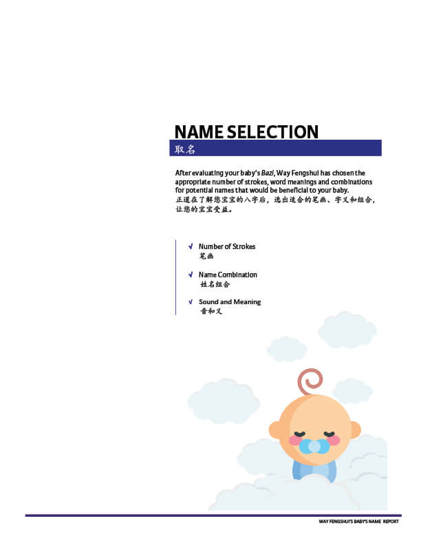 chinese baby name bazi analysis sample report 3